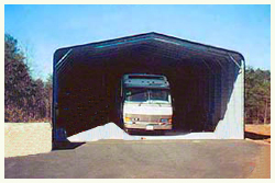 Steel Buildings 30 Foot X 41 Foot X 12 Foot Standard Style Both Sides, and 1 end enclosed
