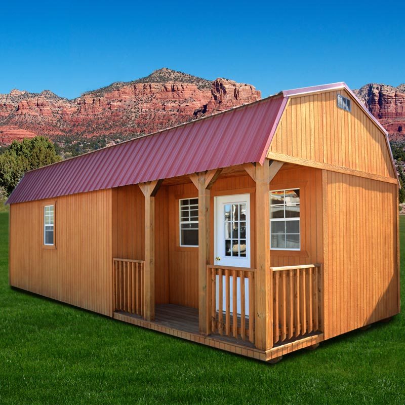 DuraTemp® Side Lofted Barn Cabin